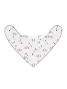LÄSSIG bio pamut bandana nyálkendő szett, 2 db, patentos, kétoldalas OUTLET termék