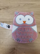 Baglyos (melegíthető) Meggymag párna , -rózsaszín OUTLET termék