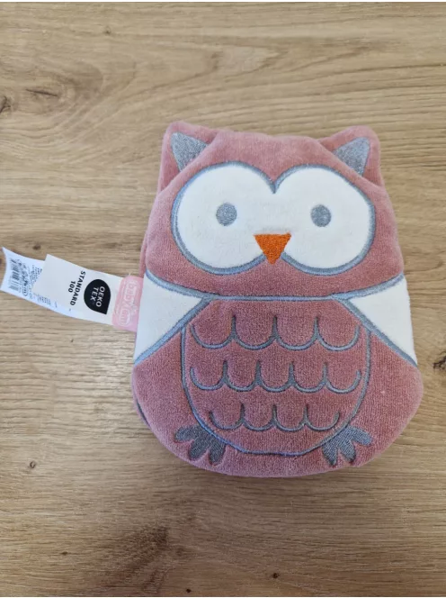 Baglyos (melegíthető) Meggymag párna , -rózsaszín OUTLET termék