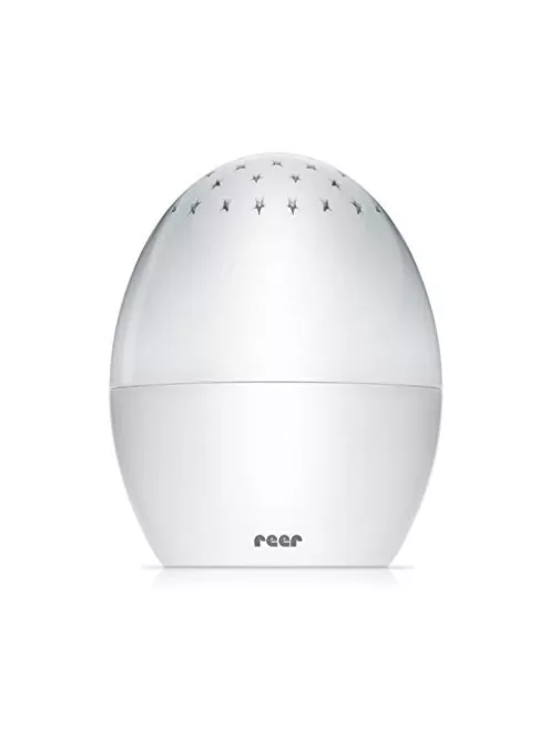 Reer Starlino 52100 éjszakai fény csillagfény-projektorral, elemes, fehér OUTLET termék