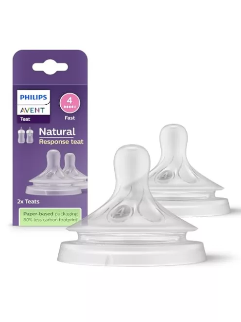 Philips AVENT Natural Response etetőfej 4-es , OUTLET termék