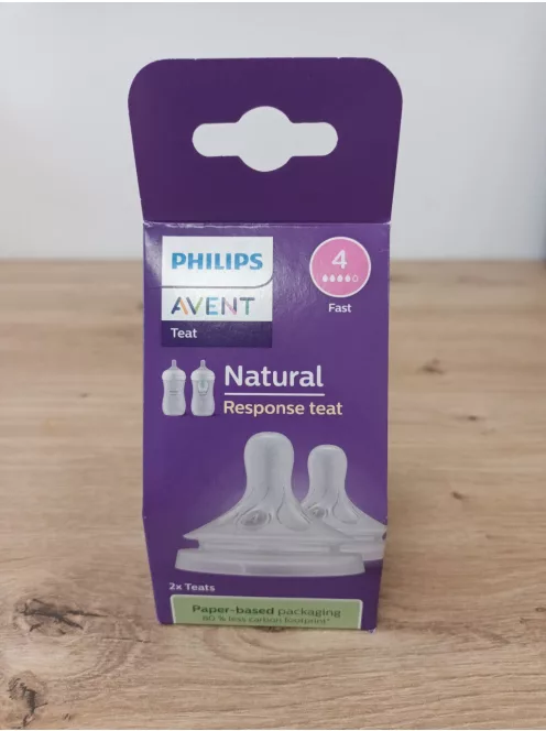 Philips AVENT Natural Response etetőfej 4-es , OUTLET termék