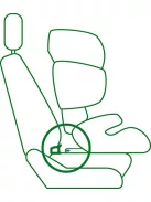 CYBEX ISOFIX beillesztő segédelem, fekete OUTLET termék