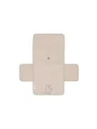 Jollein pamut pelenkázó alátét - Miffy nougat, Kihajtva mérete: 28 x 70 cm OUTLET termék