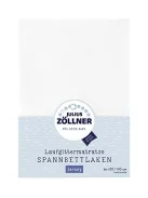 Julius Zöllner Jersey gumis lepedő, 100x100 cm-es járókamatracokhoz, fehér OUTLET termék