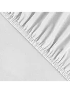 Julius Zöllner Jersey gumis lepedő, 100x100 cm-es járókamatracokhoz, fehér OUTLET termék