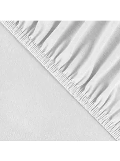   Julius Zöllner Jersey gumis lepedő, 100x100 cm-es járókamatracokhoz, fehér OUTLET termék