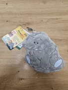 GRÜNSPECHT Wärmezoo melegítő párna, szőlőmag töltet, 100% pamut, elefánt OUTLET termék