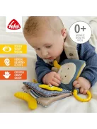 Fehn vidrás puha textilkönyv – tapintókönyv állatmotívumokkal OUTLET termék