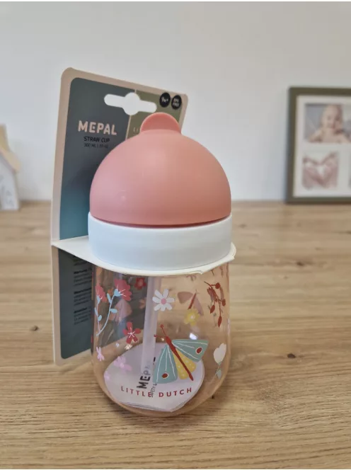 Mepal- Little Dutch szívószálas itatópohár OUTLET termék