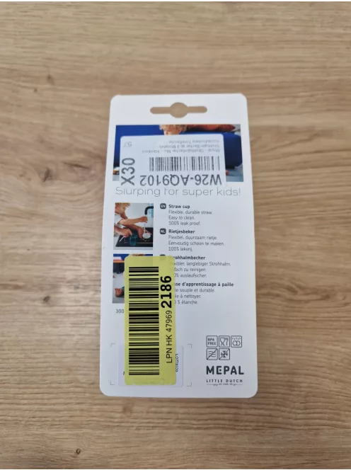 Mepal- Little Dutch szívószálas itatópohár OUTLET termék