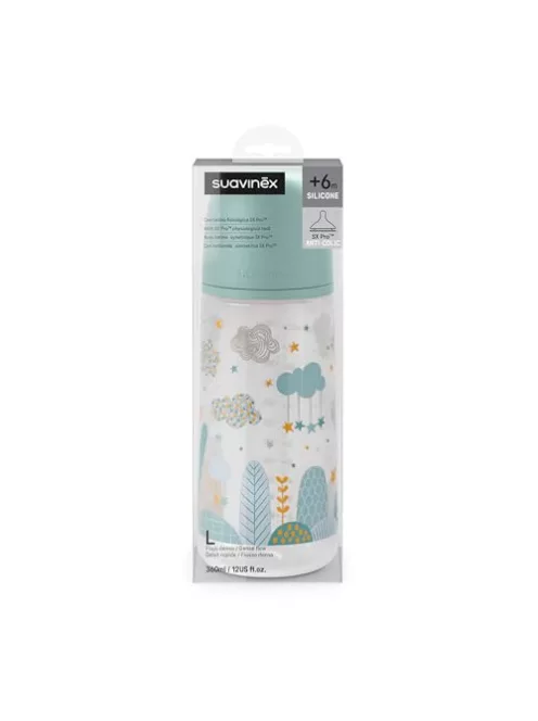 Suavinex 360 ml es cumisüveg 
Müanyag
L méret OUTLET termék