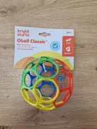Bright Starts Oball Classic rugalmas és könnyen kezelhető labda, szenzoros OUTLET termék
