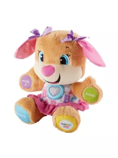   Fisher-Price németül beszélő, éneklő plüssjáték, babajáték 6 hónapos kortól, OUTLET termék