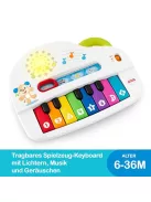 Fisher-Price  világító zongora babajáték, német nyelvű OUTLET termék