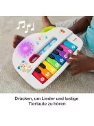 Fisher-Price  világító zongora babajáték, német nyelvű OUTLET termék