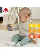 Fehn Theo vidra csörgőbot – plüss fogójáték babáknak, hűséges társ 0 hónapos kortól OUTLET termék