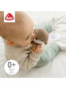 Fehn Theo vidra csörgőbot – plüss fogójáték babáknak, hűséges társ 0 hónapos kortól OUTLET termék