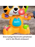 Fisher-Price Beat Bande Lern & Tanz Tiger Justin tanulójáték babáknak és kisgyermekeknek, német nyelvű kiadás OUTLET termék