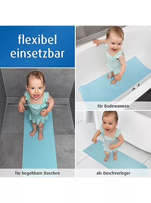 Reer MyHappyBath Mat XL babakádba kádbetét | bálna mintás csúszásgátló felület | 97 x 36 cm OUTLET termék
