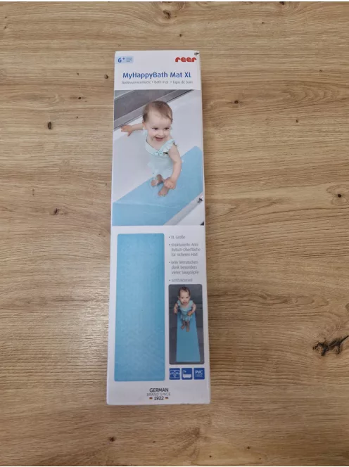 Reer MyHappyBath Mat XL babakádba kádbetét | bálna mintás csúszásgátló felület | 97 x 36 cm OUTLET termék