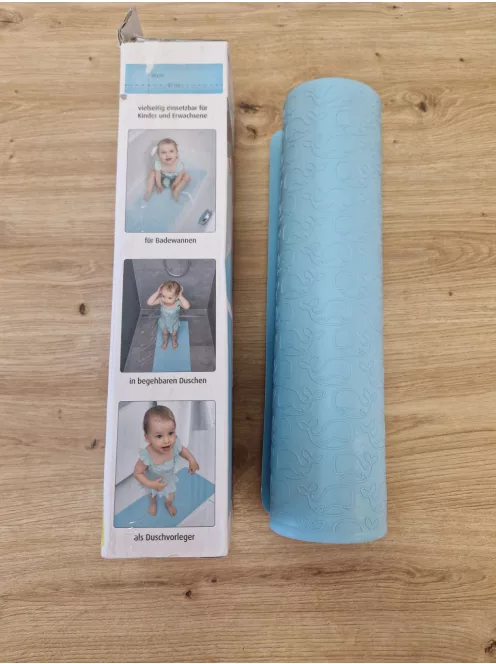 Reer MyHappyBath Mat XL babakádba kádbetét | bálna mintás csúszásgátló felület | 97 x 36 cm OUTLET termék