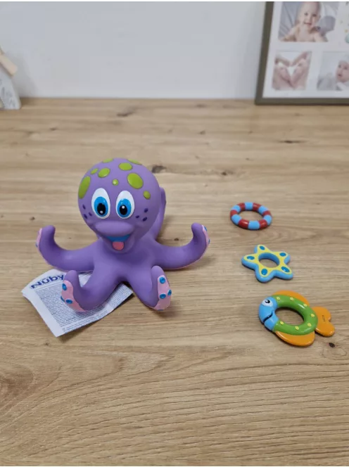 Nuby polip  fürdetőjáték OUTLET termék