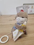 Fehn Mini zenélő felhúzhatós plüss játék, 0 hónapos kortól OUTLET termék