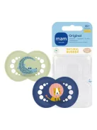 MAM Original latex cumi, 16+ hónap, krokodil és oroszlán, 2 db OUTLET termék