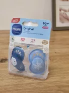 MAM Original Winter Limited Edition cumi, 16+ hónap (2 db), sterilizáló cumitartóval OUTLET termék
