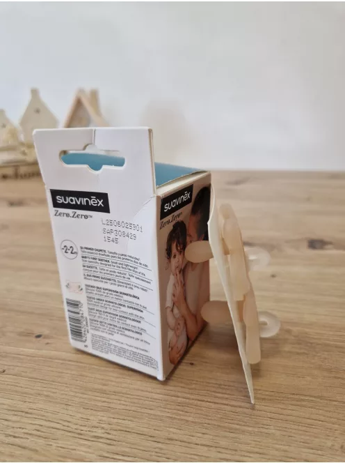 Suavinex  Zero újszülött cumi, 2 db, fiziológiás SX Pro cumitesttel,-2 hó OUTLET termék