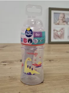   Neobaby Biberon PP Anticolic cumisuveg 150ml Dinos OUTLET termék