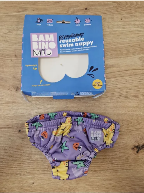 Bambino Mio újrahasználható úszópelenka (7–9 kg), életkor: 6–12 hónap OUTLET termék