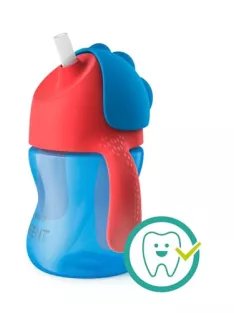   Philips AVENT SCF796/01 szívószálas itatópohár, kék OUTLET termék