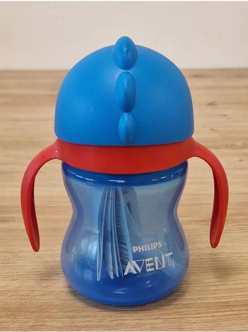 Philips AVENT SCF796/01 szívószálas itatópohár, kék OUTLET termék