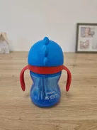 Philips AVENT SCF796/01 szívószálas itatópohár, kék OUTLET termék