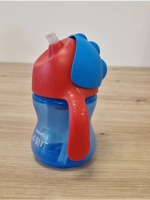 Philips AVENT SCF796/01 szívószálas itatópohár, kék OUTLET termék