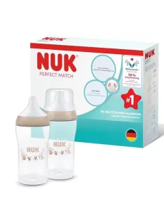 NUK Perfect Match cumisüveg 3+ hó,  260 ml OUTLET termék