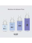 BIBS 2 darabos etetőcumi Szilikon, 6+ hó, antikólikás, kerek cumiformával – szilikon OUTLET termék