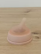 Suavinex Zero Zero anti-kolik cumisüveg lassú folyású szilikon etetőcumival (S), 0 hónapos kortól, újszülötteknek, 180 ml OUTLET termék