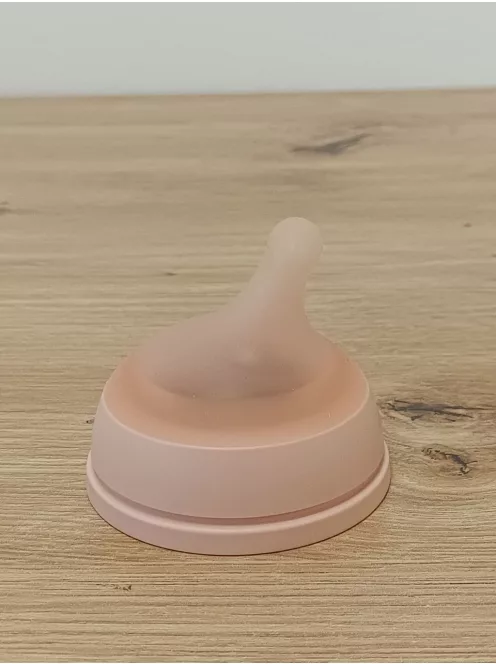 Suavinex Zero Zero anti-kolik cumisüveg lassú folyású szilikon etetőcumival (S), 0 hónapos kortól, újszülötteknek, 180 ml OUTLET termék