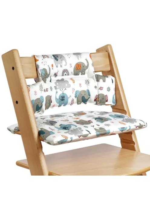 Vicloon etetőszék-párna Stokke etetőszékhez, 2 részes csúszásmentes ülőpárnahuzat és  háttámlahuzat OUTLET termék