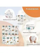 Vicloon etetőszék-párna Stokke etetőszékhez, 2 részes csúszásmentes ülőpárnahuzat és  háttámlahuzat OUTLET termék