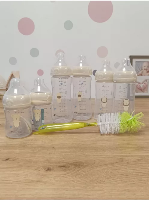 Bebeconfort teljes cumisüveg szett, 0+ hónap, antikolikás szeleppel 6 dbos szett OUTLET termék
