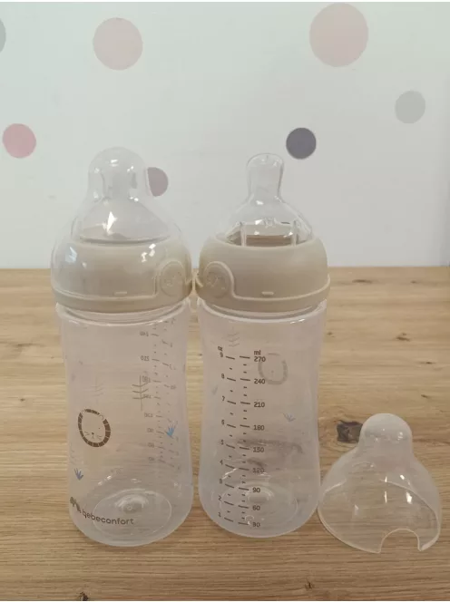 Bebeconfort teljes cumisüveg szett, 0+ hónap, antikolikás szeleppel 6 dbos szett OUTLET termék