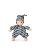 Sterntaler Heiko játékbaba, beépített csörgővel, újszülött kortól, 23 cm, fekete/fehér OUTLET termék