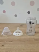 Tommee Tippee cumisüveg, Natural Start kólika elleni cumisüveg, 340 ml, 2 db-os db, önsterilizáló, OUTLET termék