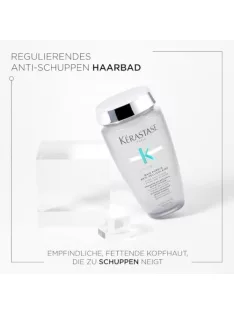   Kérastase nyugtató korpásodás elleni sampon, zsíros és érzékeny fejbőrre, 250 ml OUTLET termék