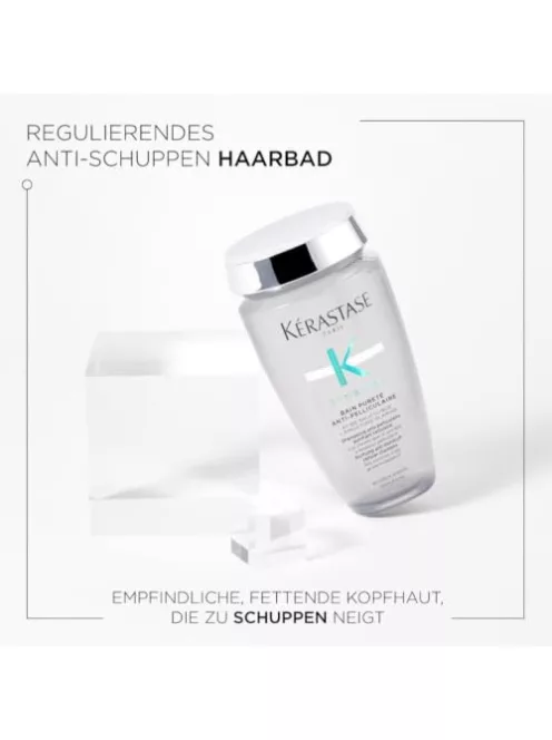 Kérastase nyugtató korpásodás elleni sampon, zsíros és érzékeny fejbőrre, 250 ml OUTLET termék