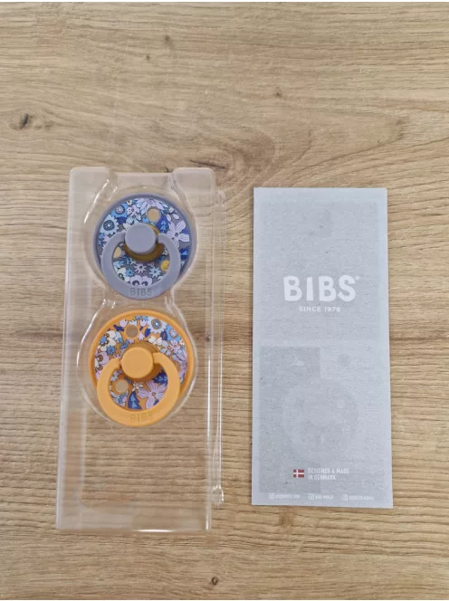 BIBS x Liberty cumi, 6-18 hónap, 2 db OUTLET termék